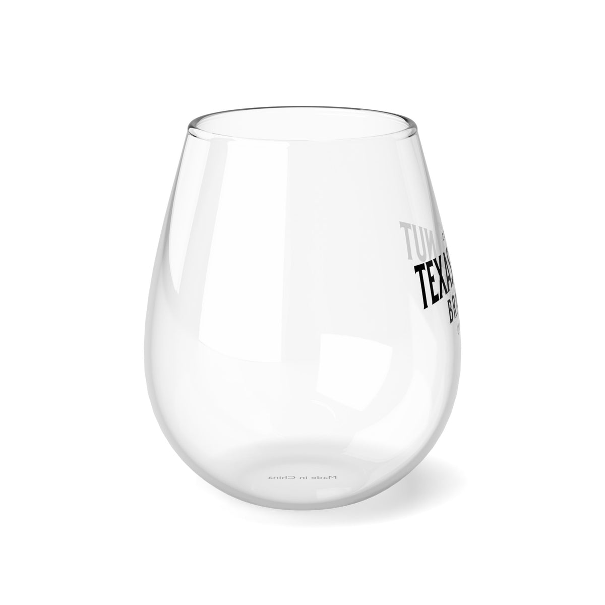 Stemless Wine Glass