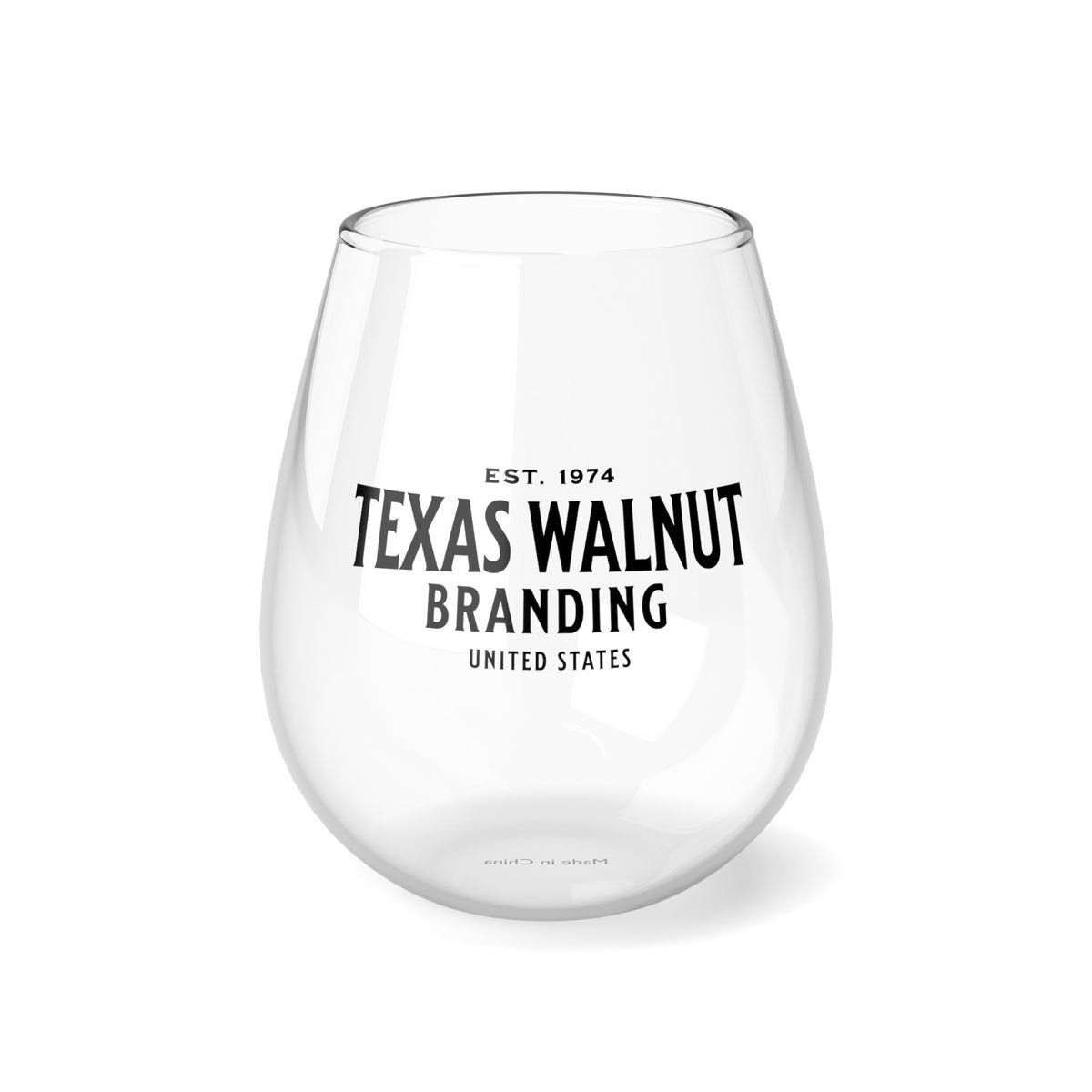 Stemless Wine Glass